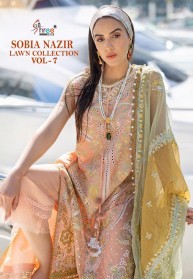 Shree Fabs Sobia Nazir Lawn Vol 7 Pakistani Salwar Suits